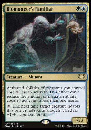 Biomancer's Familiar (Ravnica Allegiance) Trading Card