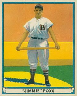 Jimmie Foxx 1941 Play Ball #13 Sports Card