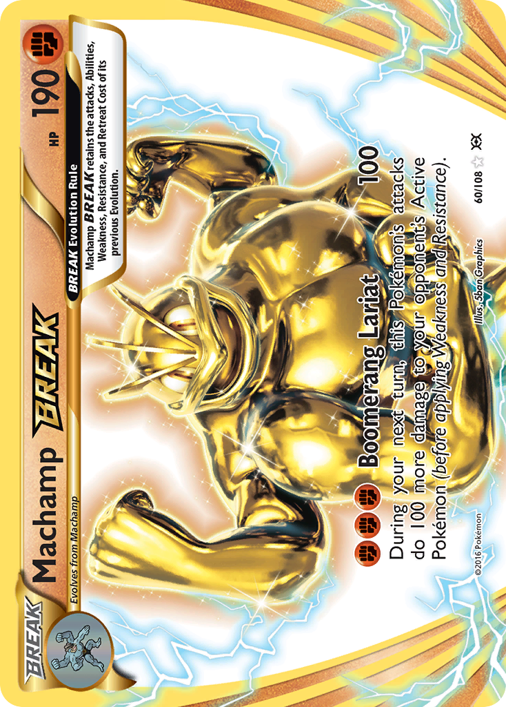 Machamp BREAK (60/108) - Evolutions Pokémon Card