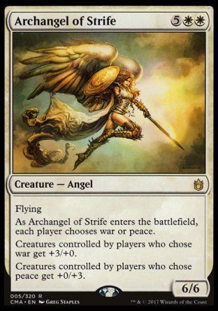 Archangel of Strife (Commander Anthology) Trading Card