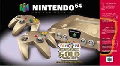 Nintendo 64 Console [Gold] Video Game