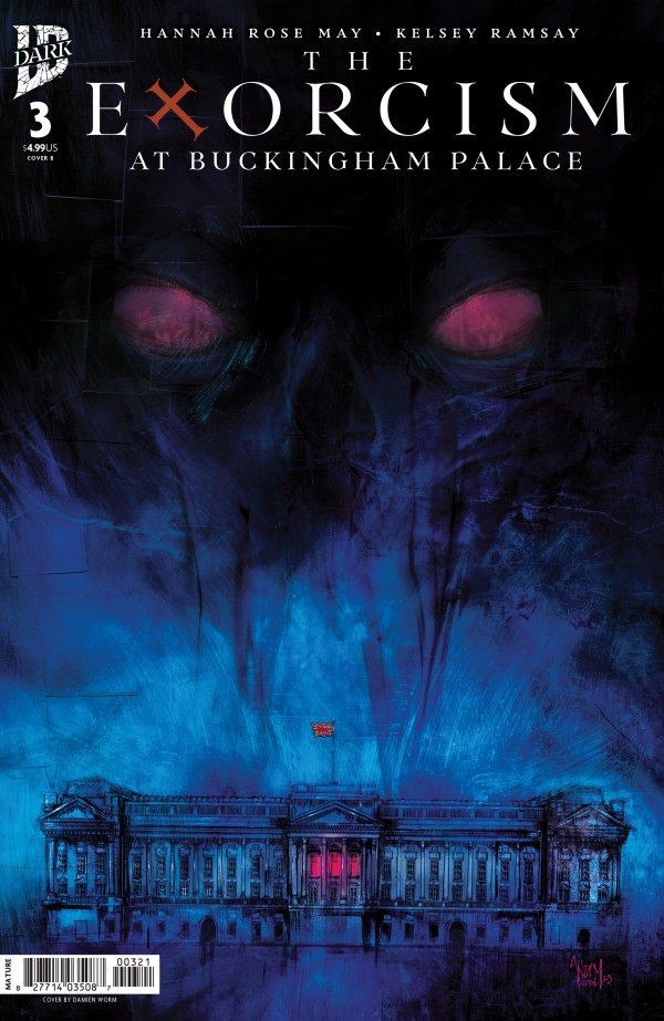 The Exorcism At Buckingham Palace #3 (Variant B Damien Worm) Comic