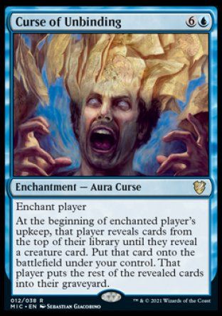 Curse of Unbinding (Innistrad Midnight Hunt Commander Decks) Trading Card