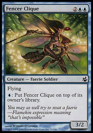 Fencer Clique (Morningtide) Trading Card