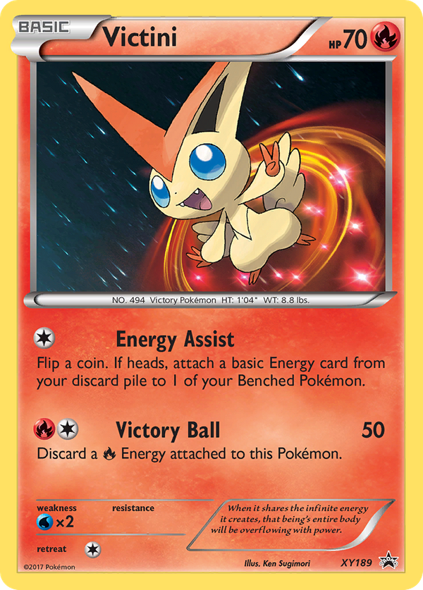 Victini (XY189) - XY Black Star Promos