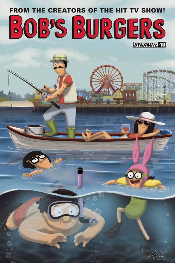 Bobs Burgers Ongoing #10 (Cover B Wong)