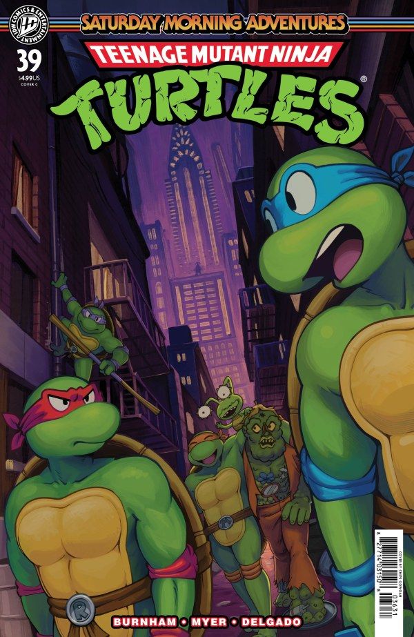 Teenage Mutant Ninja Turtles: Saturday Morning Adventures #39 (Variant C Gowoah) Comic
