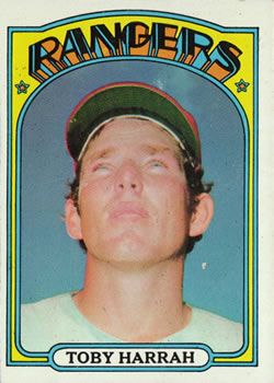 Toby Harrah 1972 Topps #104 Sports Card