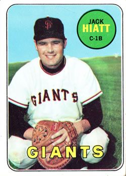 Jack Hiatt 1969 Topps #204 Sports Card