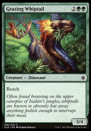 Grazing Whiptail (Ixalan) Trading Card