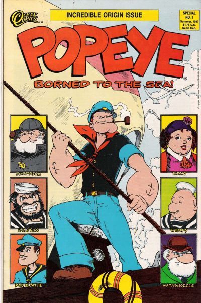 Popeye Special #1 Comic