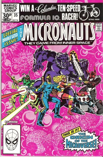 Micronauts #35 Comic
