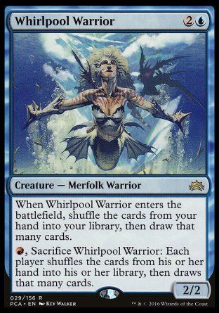 Whirlpool Warrior (Planechase Anthology decks) Trading Card