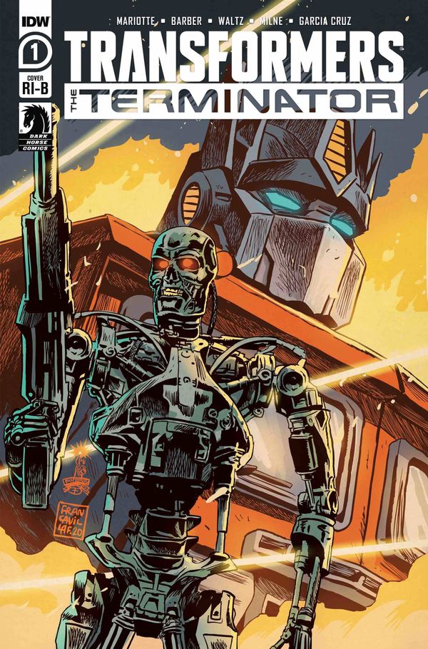 Transformers vs. The Terminator #1 (Retailer Incentive Edition B)