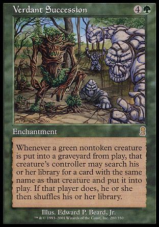 Verdant Succession (Odyssey) Trading Card