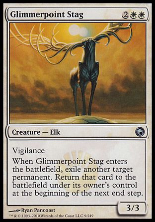 Glimmerpoint Stag (Scars of Mirrodin) Trading Card