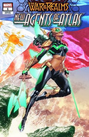 War of the Realms: New Agents of Atlas #1 (Suayan Variant Cover)