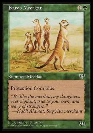 Karoo Meerkat (Mirage) Trading Card