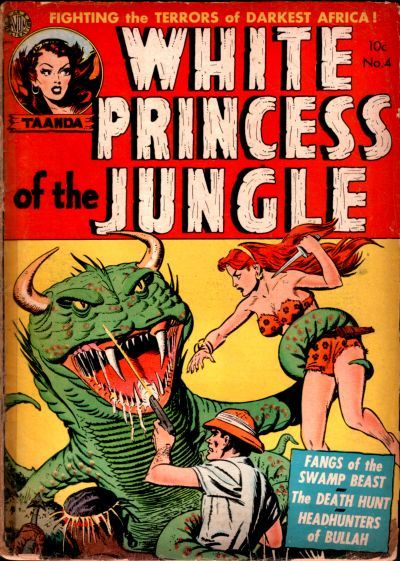 White Princess of the Jungle #4 Comic