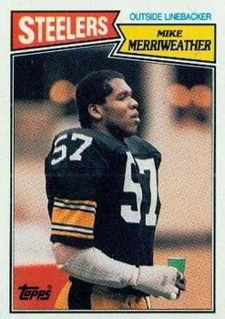 Mike Merriweather 1987 Topps #291 Sports Card