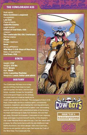 Wild West Cow-Boys Of Moo Mesa #3 (Cvr C Patrick Spaziante Handbook Variant)