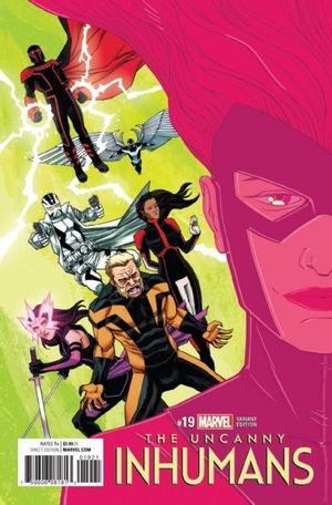 Uncanny Inhumans #19 (Shalvey Bellaire Ivx Variant)