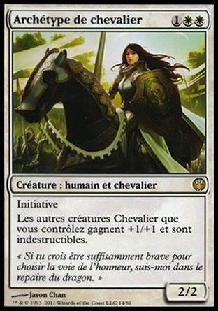 Knight Exemplar (Knights vs. Dragons) Trading Card