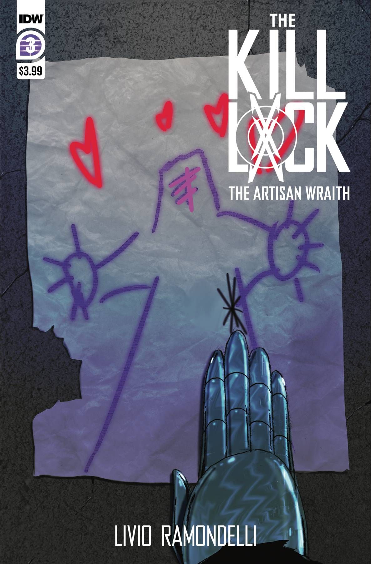 Kill Lock: The Artisan Wraith #3 Comic