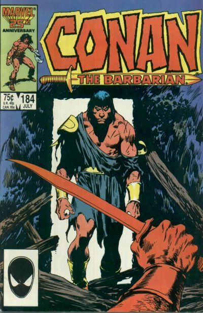 Conan the Barbarian #184 Comic