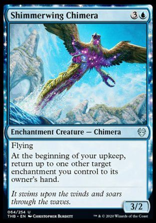 Shimmerwing Chimera (Theros Beyond Death) Trading Card