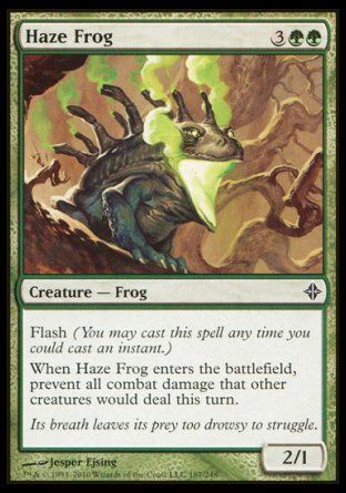 Haze Frog (Rise of the Eldrazi) Trading Card