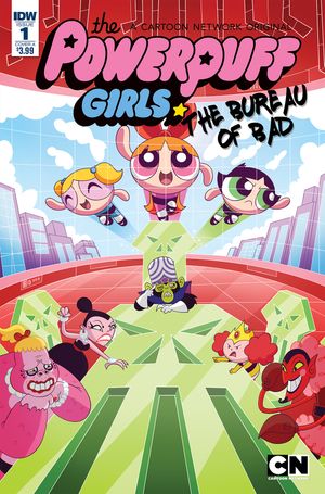 Powerpuff Girls Bureau Of Bad #1