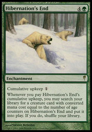 Hibernation's End (Coldsnap) Trading Card