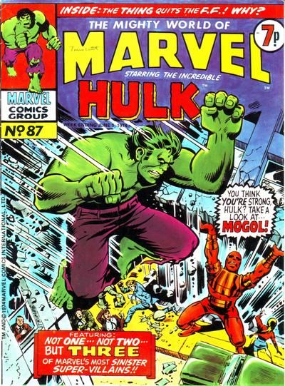 Mighty World of Marvel, The #87 Comic