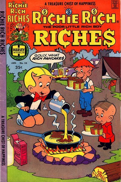 Richie Rich Riches #34 Comic