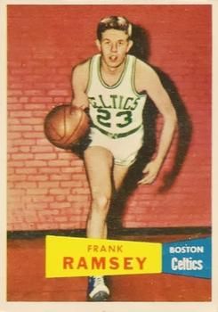 Frank Ramsey 1957 Topps #15 Sports Card