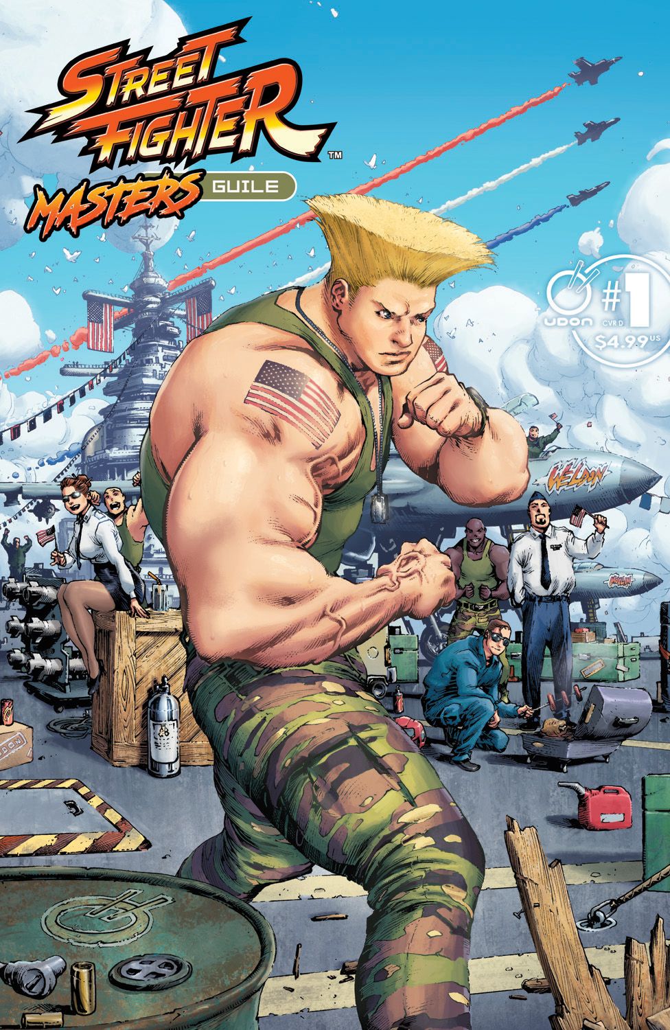 Street Fighter Masters Guile #1 (Cvr D Inc 1:5 Matthew Weldon Variant) Comic
