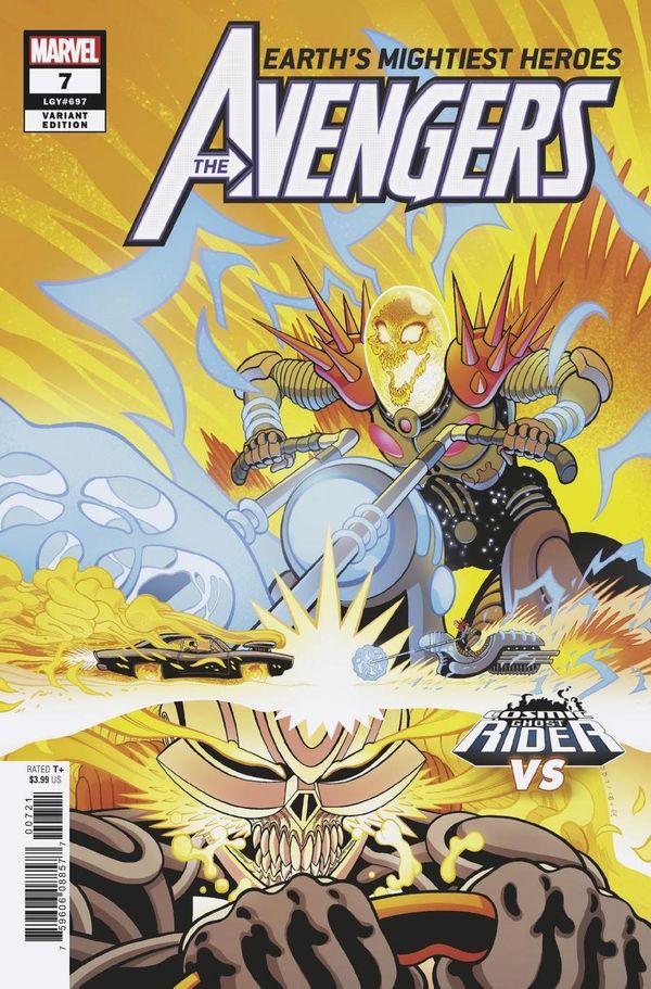 Avengers #7 (Lupacchino Cosmic Ghost Rider Va)