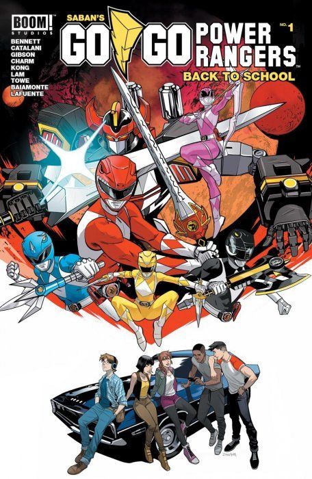 Saban’s Go Go Power Rangers: Back To School #1 Comic