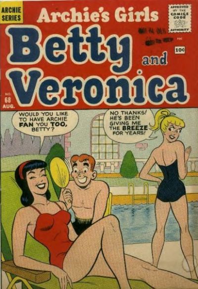 Archie's Girls Betty and Veronica #68 Comic
