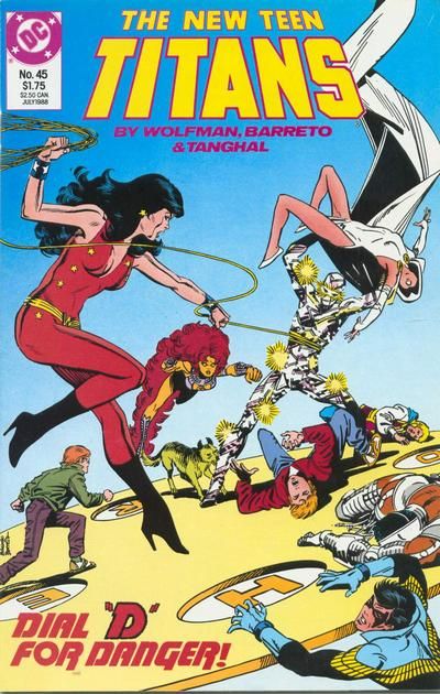 The New Teen Titans #45 Comic