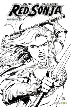 Red Sonja #7 (Groupees Exclusive Variant)