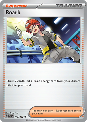 Roark (Trainer: Supporter) (173/182) - Paradox Rift (Reverse Holo)