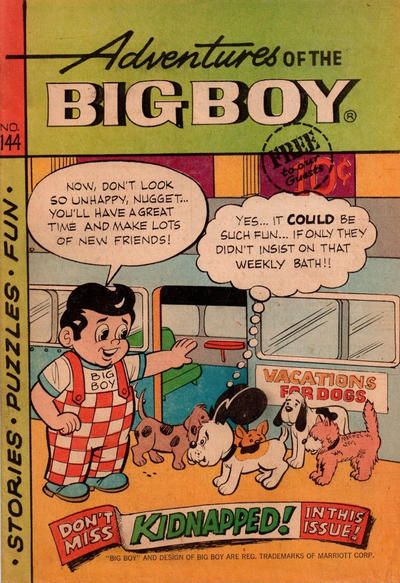 Adventures of Big Boy #144 [West] Comic