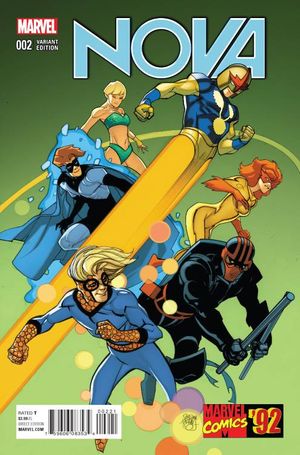 Nova #2 (Ferry Marvel 92 Variant)