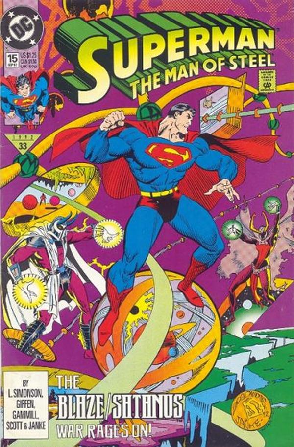 Superman: The Man of Steel #15