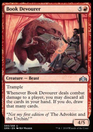 Book Devourer (Guilds of Ravnica) Trading Card