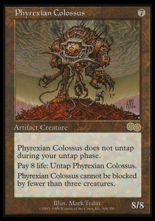 Phyrexian Colossus (Urza's Saga) Trading Card