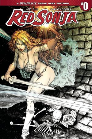 Red Sonja #0 (Cover B 50 Copy Peterson Sneak Pee)