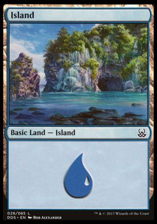 Island (Mind vs. Might) Trading Card